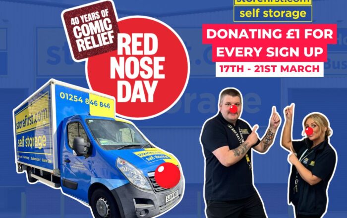 Store First donates £1 to Comic Relief for every new customer sign up